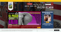 Desktop Screenshot of elpasocountyfair.com